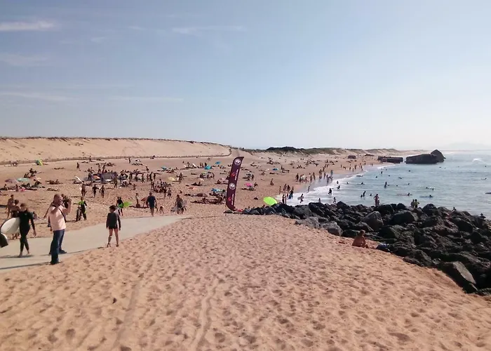 Appartement CAPBRETON face à l\'océan sans vis à vis, avec piscine